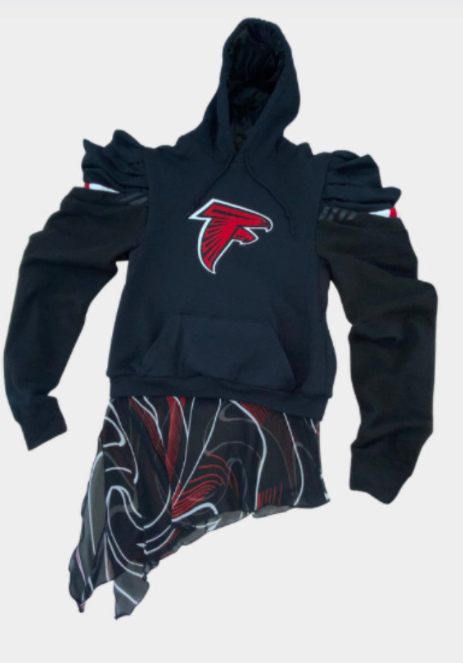 Falcons Upcycled Hoodie